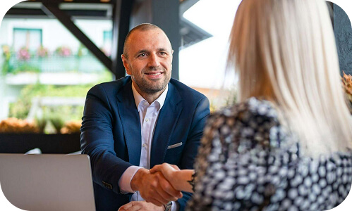 New Zealand senior leader interviewing a potential candidate